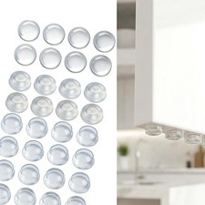 164PCS Clear Cabinet Door Bumpers Self Adhesive Silicone Noise Dampening