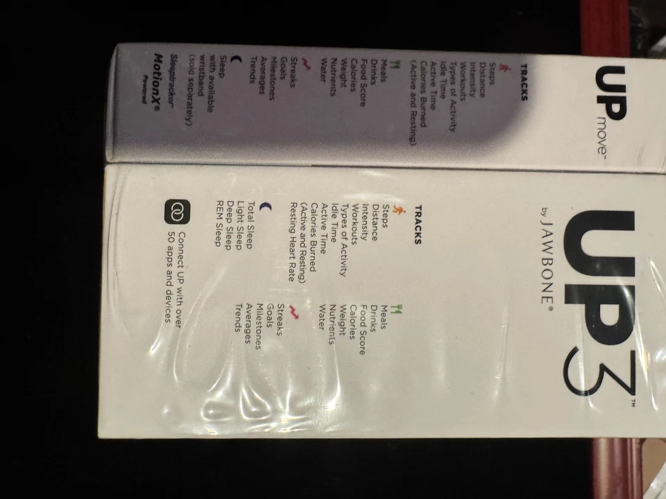 UP3 por Jawbone Frecuencia Cardíaca, Actividad + Rastreador de Sueño, Giro de Arena (Negro) Totalmente Nuevo Foto 3 de 4