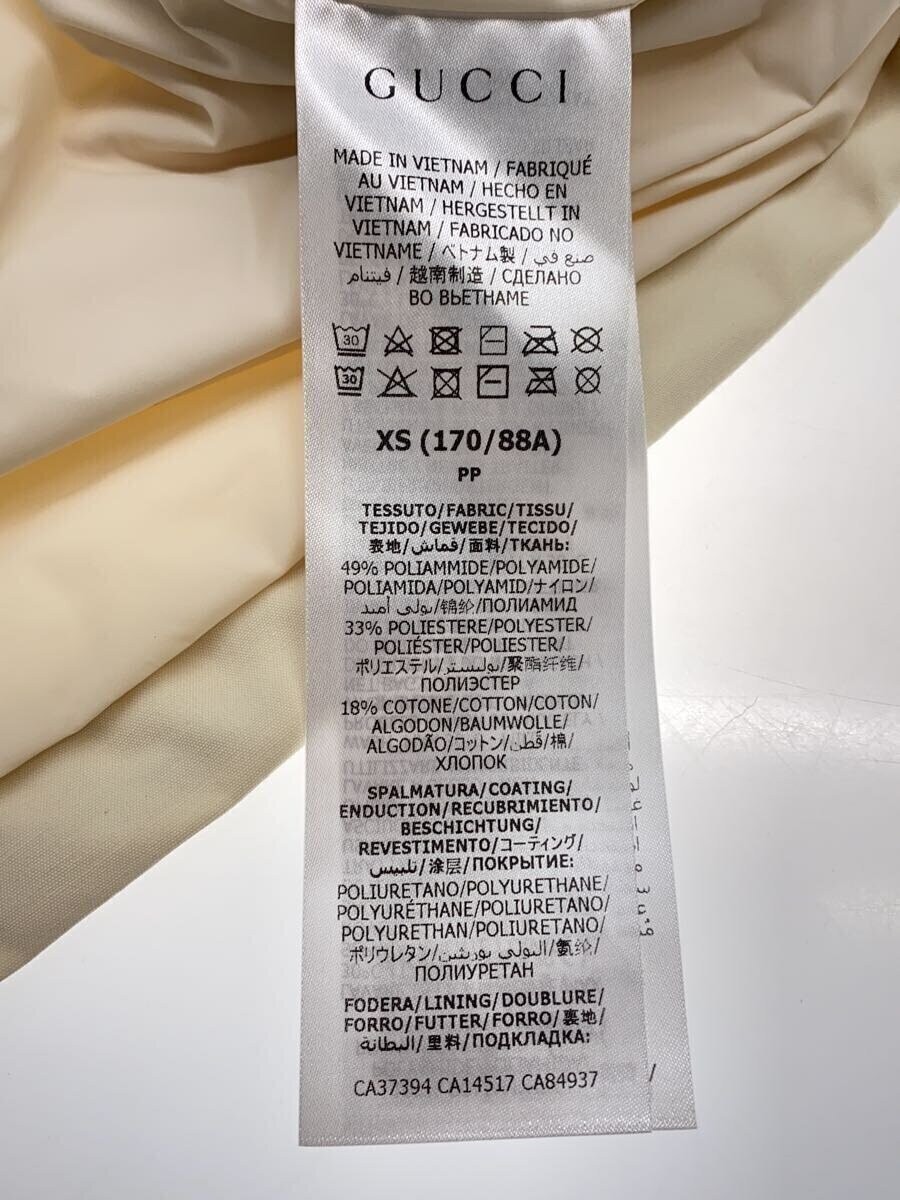 GUCCI THE NORTH FACE Jacket XS Nylon CRM Anorak 648872 ZKRXK thumbnail 4