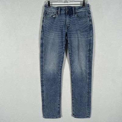 American Eagle Airflex+ Slim Jeans Men's Size 28 X 30 Stretch Mid Rise Light AEO