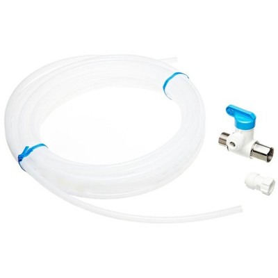 John Guest Ice Maker Connection Kit Angle Stop Adapter Valve Push Connect Pipe