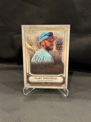 2021 Topps Tier One Gary Sheffield Talent Auto # 01/25!!