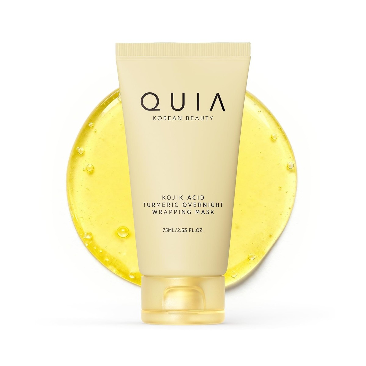 QUIA Turmeric + Kojic Acid Overnight Wrapping Mask – Hydration