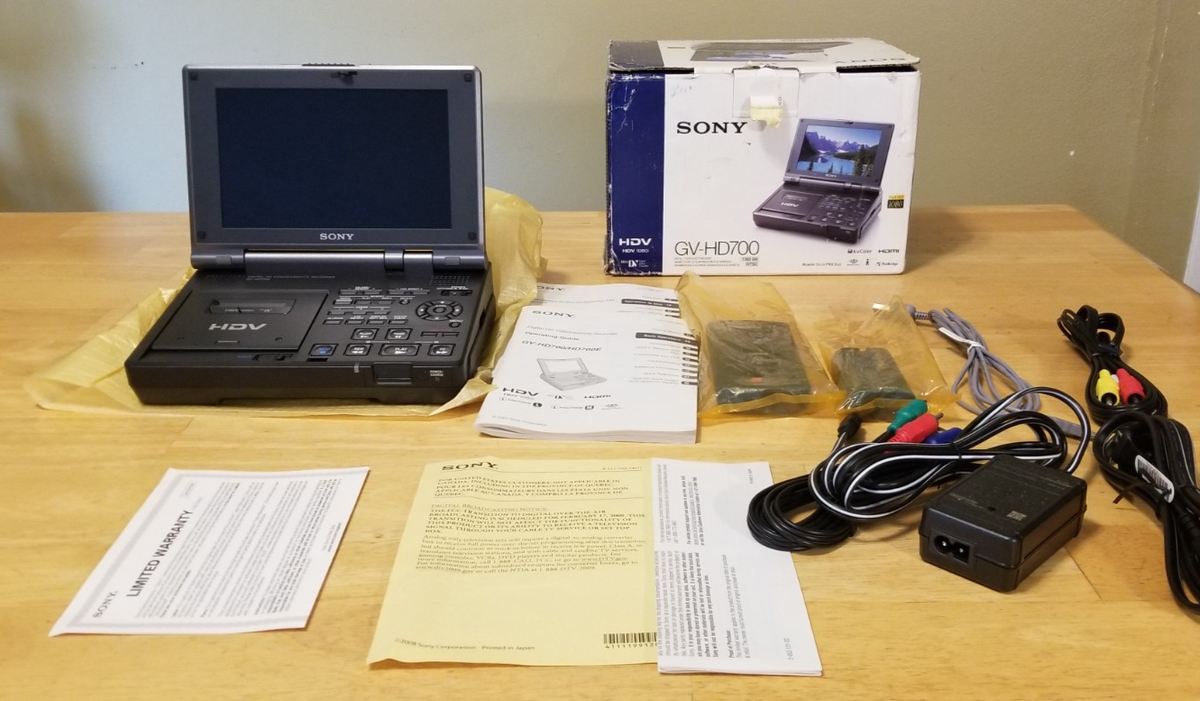 Sony GV-HD700 Mini DV VCR for sale online | eBay