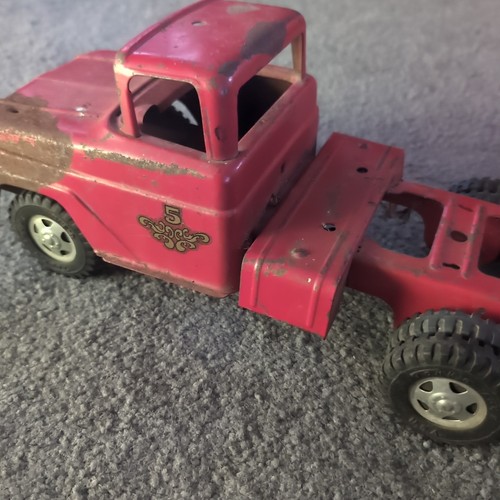 Vintage Tonka Fire Truck Cab Only Pressed Steel Toy - Picture 19 of 19