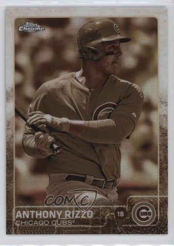 Anthony Rizzo [Sepia Refractor] #121 card