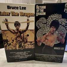 Warner Bros Enter the Dragon Return of the Dragon VHS NTSC Action Bruce Lee