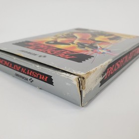 Rush'n Attack NES 5 viti in scatola con custodia testato gioco d'azione Konami 1987