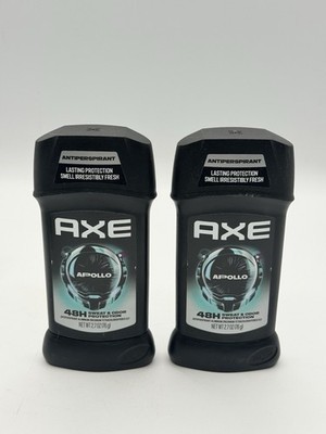 Axe Apollo Antiperspirant Deodorant 48H Fresh & Dry Sage Cedarwood 2.7 oz 2-Pack