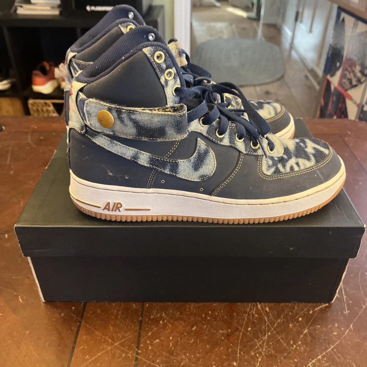 Nike Air Force 1 07 High Denim for Sale | Authenticity Guaranteed