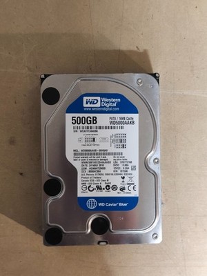 Western Digital WD5000AAKB -00H8A0 3,5'' 500GB HDD Festplatte PATA IDE 16MB
