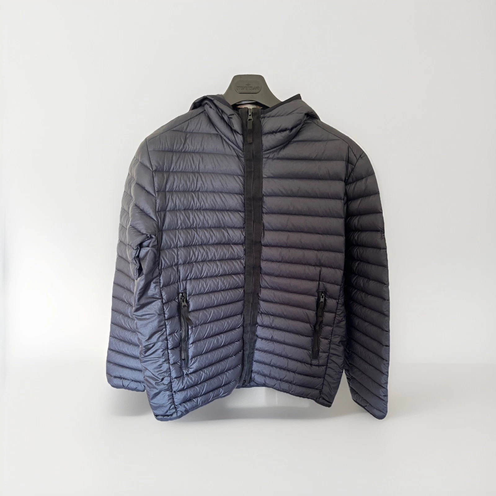 Stone Island Men's Down Coat Jacket Large Woven Chambers R-Nylon Down BNWL