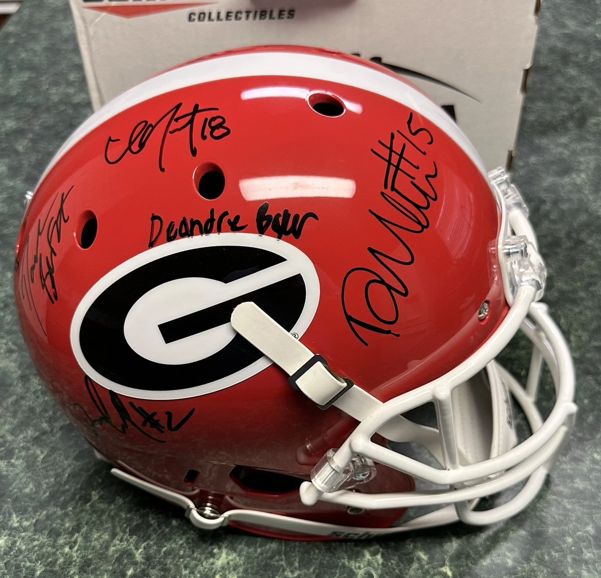 Georgia Bulldogs NCAA Original Autographed Football Helmets for sale | eBay