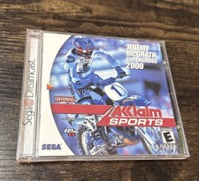 Jeremy McGrath Supercross 2000 (Sega Dreamcast, 2000) Complete, Manual, Tested