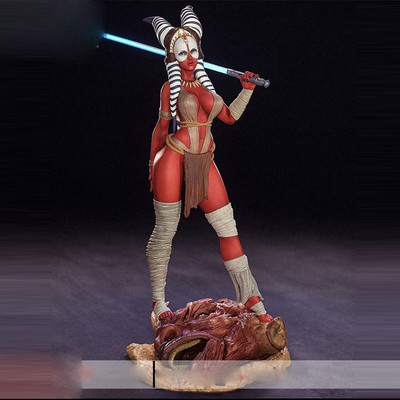 Shaak Ti 3D print figure Model Kit 1/8 1/6 1/4 Unpainted Unassembled GK