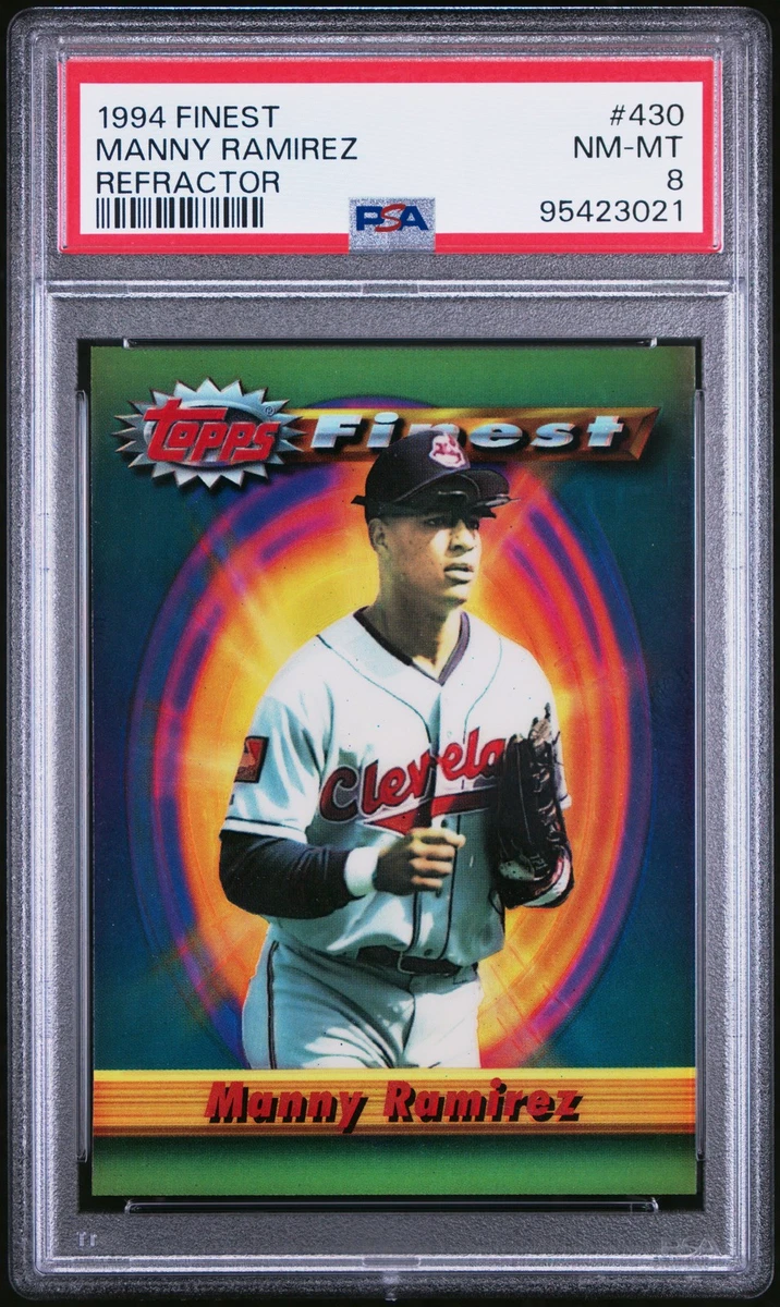 Manny Ramirez 8 Graded Baseball Sports Trading Cards & Accessories