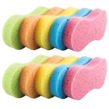 20 Pack Car Wash Sponges Multi-Functional Sponge Multi-Color Cleaning Sponges...