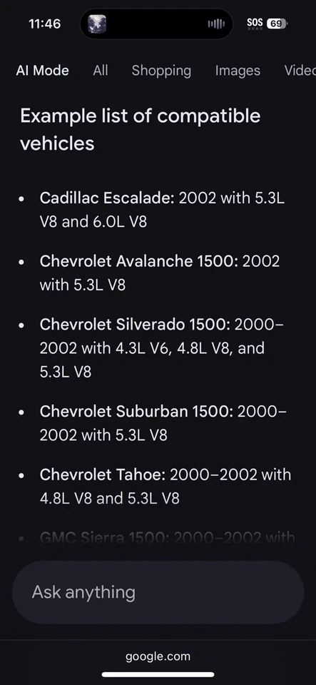 ACDelco 213-819 GM 12562943 Sensor Assembly, Heated Oxygen Fits 2000-02 V6 & V8 - Image 3 of 4