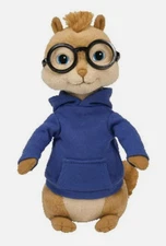 ST* Ty Beanie Baby SIMON the Chipmunk (Alvin & The Chipmunks) 7" MWMTs Plush Toy