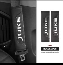 Nissan Car Seat Belt Cushion Safety Belt Shoulder Protector Pad - Black 2 Pieces