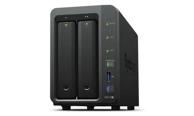 Synology DiskStation DS718+ NAS-Server Gehäuse, ohne HDD, DSM 7.3.2