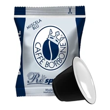 Caffè Borbone Nespresso Compatible Espresso Pods, Blue Blend, 100 Ct