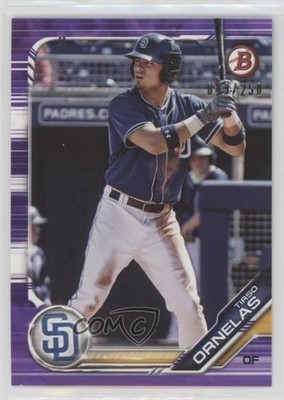 2019 Bowman Draft Purple 49/250 Tirso Ornelas #BD-84 n1u