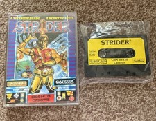 Commodore 64 game Strider game - Tested See Pic Vgc 