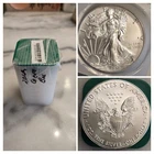 20  1 oz Silver American Eagle Coin Tube Roll Uncirculated BU Mix 2012 2014 2020