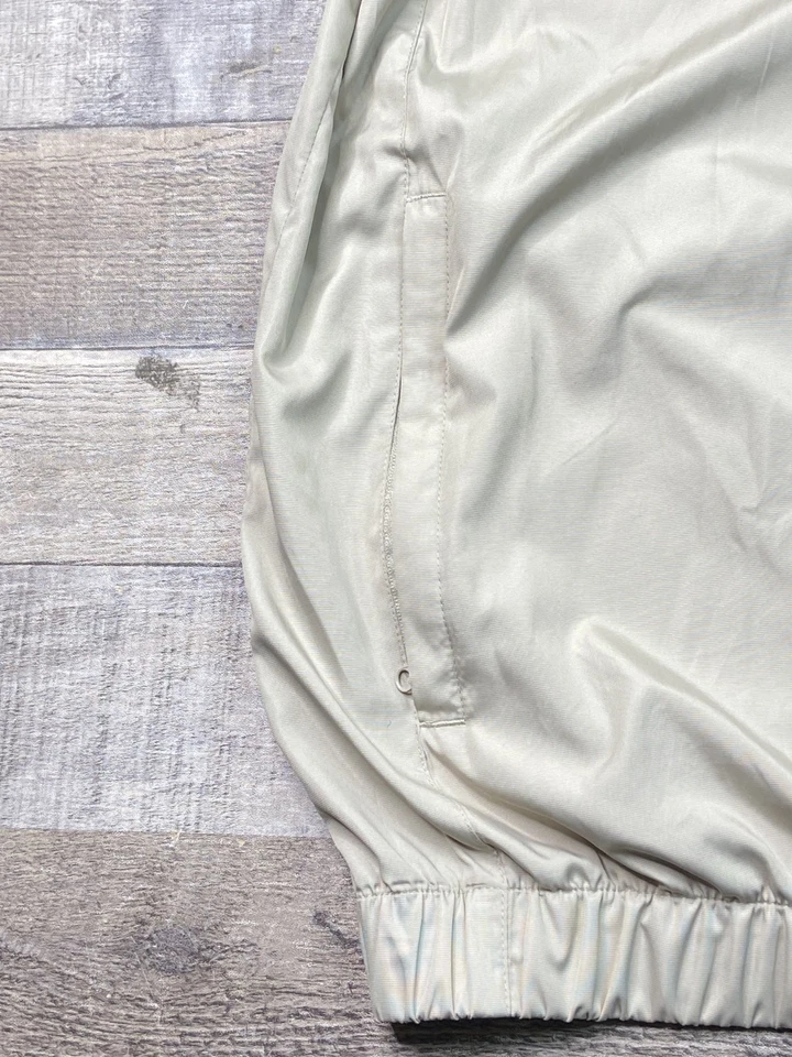 Куртка для гольфа мужская FootJoy XXL бежевая дождевая ветровка с длинным рукавом пуловер с подкладкой - Изображение 4 из 4