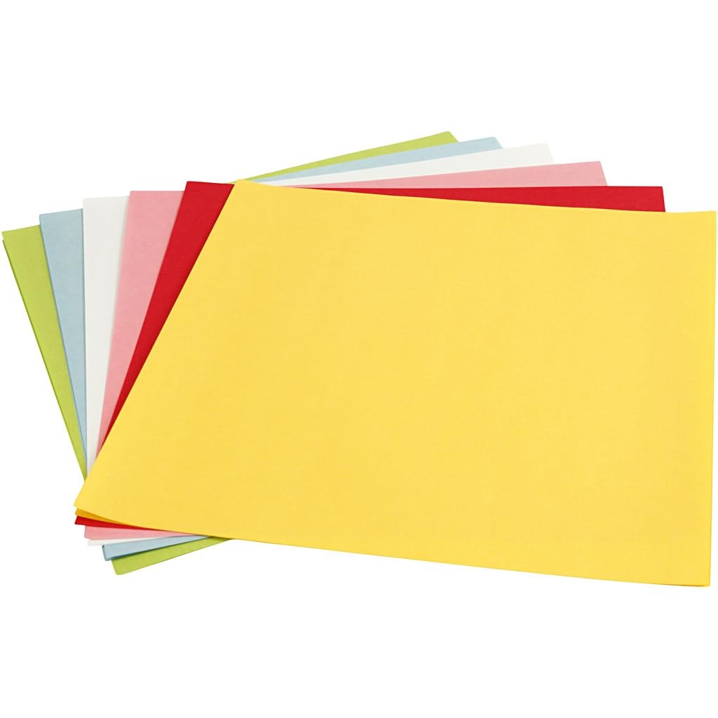 Folia 42309 - Faltbltter aus Lichterpapier farbig sortiert ca 30 x 30 cm 12 3290₽