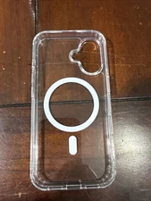Clear Case for iPhone 16 Plus/16 Pro Max Non-Yellowing Shockproof Bumper Cover