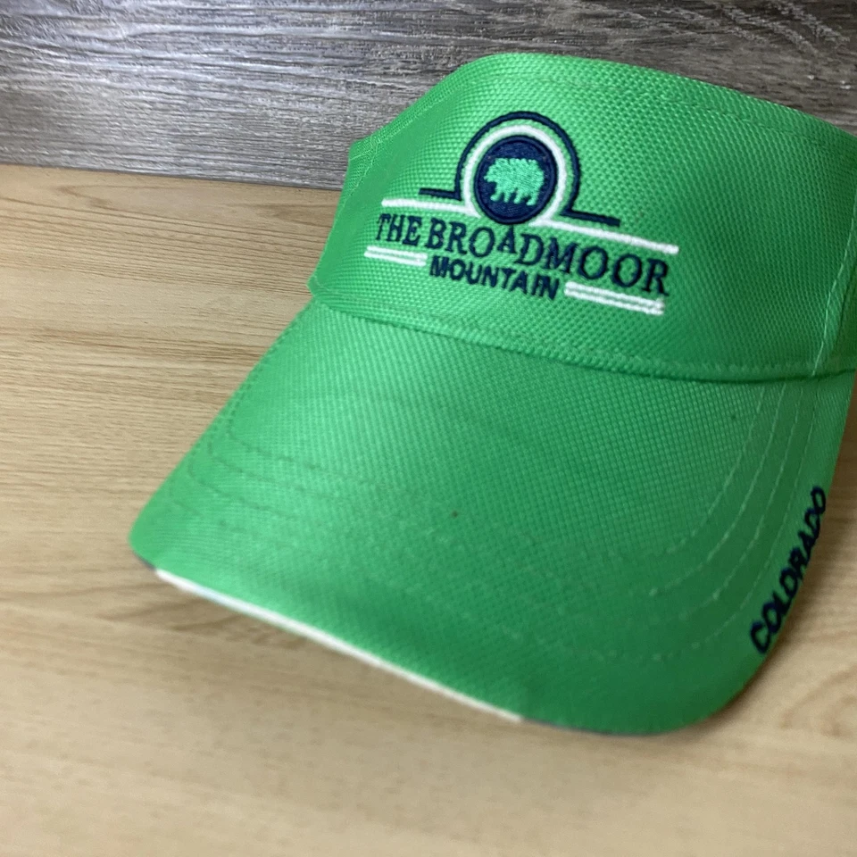 Gorra Broadmoor Mountain Gorra Correa Trasera Verde Colorado Golf Visera Para Hombres Imperial Foto 4 de 4