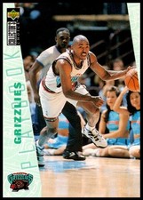 1996 Grizzlies Playbook Upper Deck BASKETBALL #394 Vancouver Grizzlies