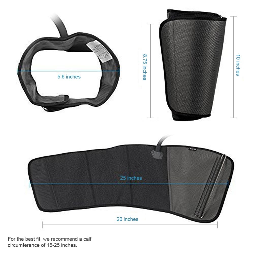 CINCOM Leg Massager for Circulation and Pain Relief Air Compression Calf Mass...