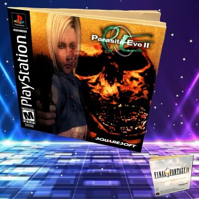 Replacement Manual for - Parasite Eve 2 - Sony PS1 Instruction Booklet