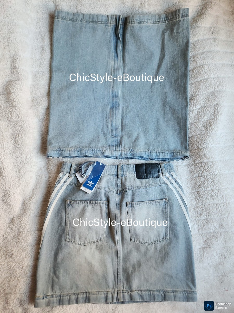Adidas Originals Adilenium Season 3 Two-In-One Denim Skirt