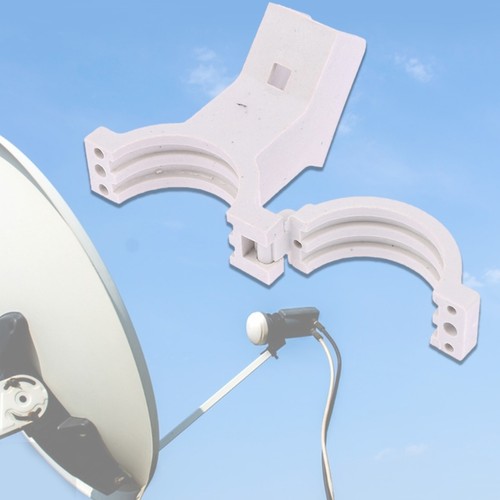Thickened Head Clamp Brackets for Enhances Satellite Signal Performances - Picture 3 of 8