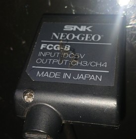 Neo Geo AES Gold System Original With Magician Lord