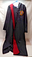 Harry Potter Gryffindor Robe Adult Large Hooded Hogwarts Cosplay Halloween Party