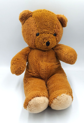 Vintage 1983 Carousel by Guy Teddy bear Brown Plush 18''