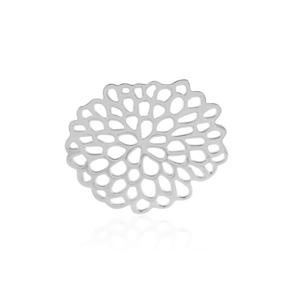 Cavill SilberanhäNger Damen 925 Sterling Silber BlüTenanhäNger 5 Cm Elegant-image