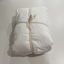 King Size Linen Sheet Set Unbranded