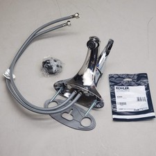 KOHLER Bathroom Lav Faucet Centerset 1 Hand Polished Chrome 15199-4NDRA-CP New