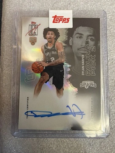 2025 Topps Signature Dylan Harper Base (RAW)