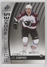 2017-18 SP Game Used Authentic Rookies 8/37 JT Compher #179 z3c