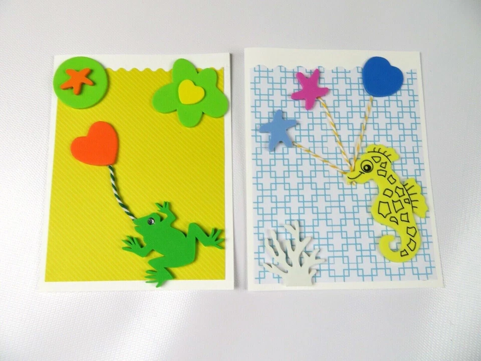 Juego de 10 tarjetas de agradecimiento para niños, tarjetas A2 plegadas, 5.5"X4.25"  Foto 3 de 4