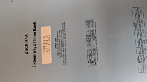 Unitron dSCR-516 Sixteen-Way x16 User Bands Multiswitch - Picture 2 of 2