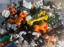 Lego Duplo - Lot Of (10) Random Animal Figure Pieces