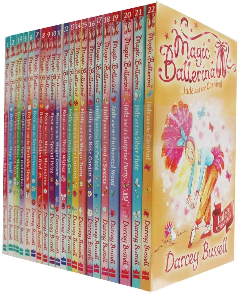 Darcey Bussell Unisex Golden/Silver Magic Ballerina 22 Books Collection Set By - Fiction - Paperback - Image 2